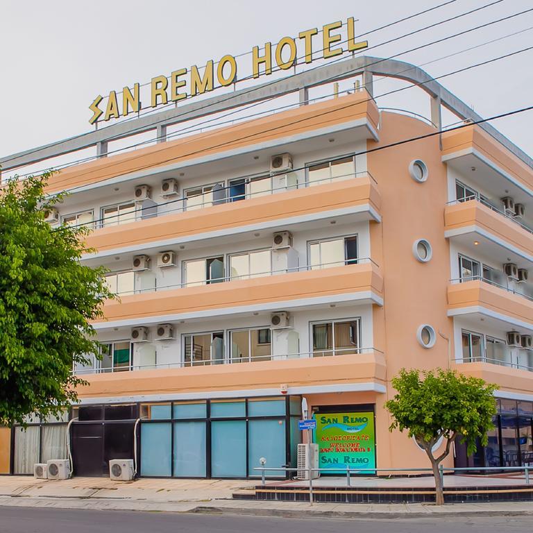 San Remo Hotel Larnaca Exteriör bild